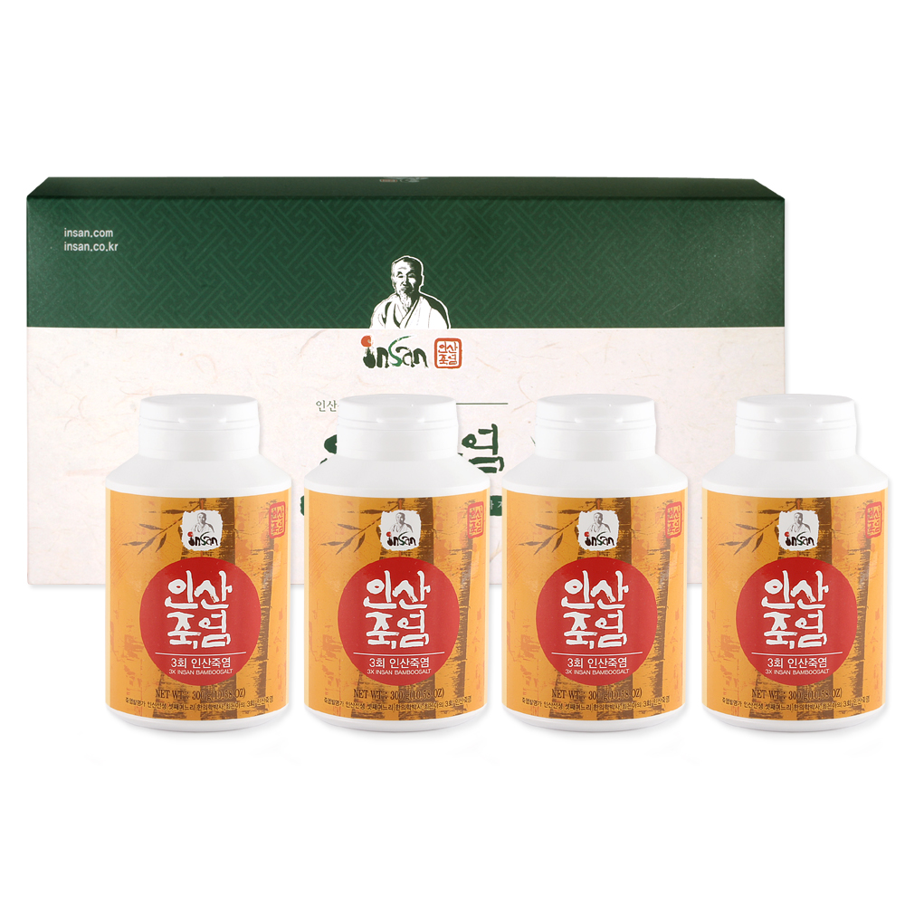 3회 인산죽염 4개세트