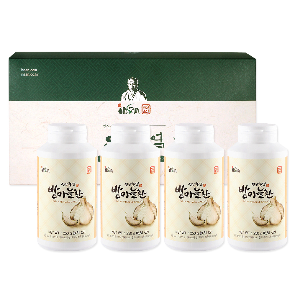 밭마늘환 4개 선물세트[250g]